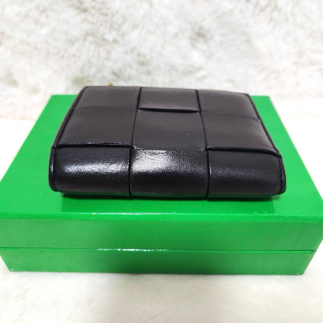 たけ✨極美品　RFID搭載✨ボッテガ　二つ折り　カセット　イントレチャート