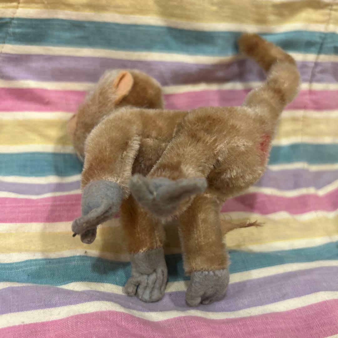 最終お値下げ　ヴィンテージ　ベルグ　かわいいお猿さん