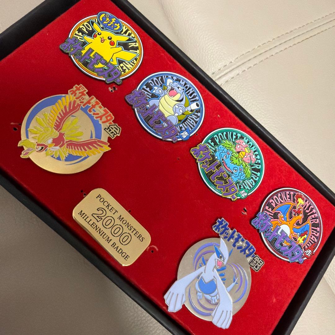 ポケットモンスター ミレニアムバッジ 2000年記念 限定 ピンバッジ ポケモン