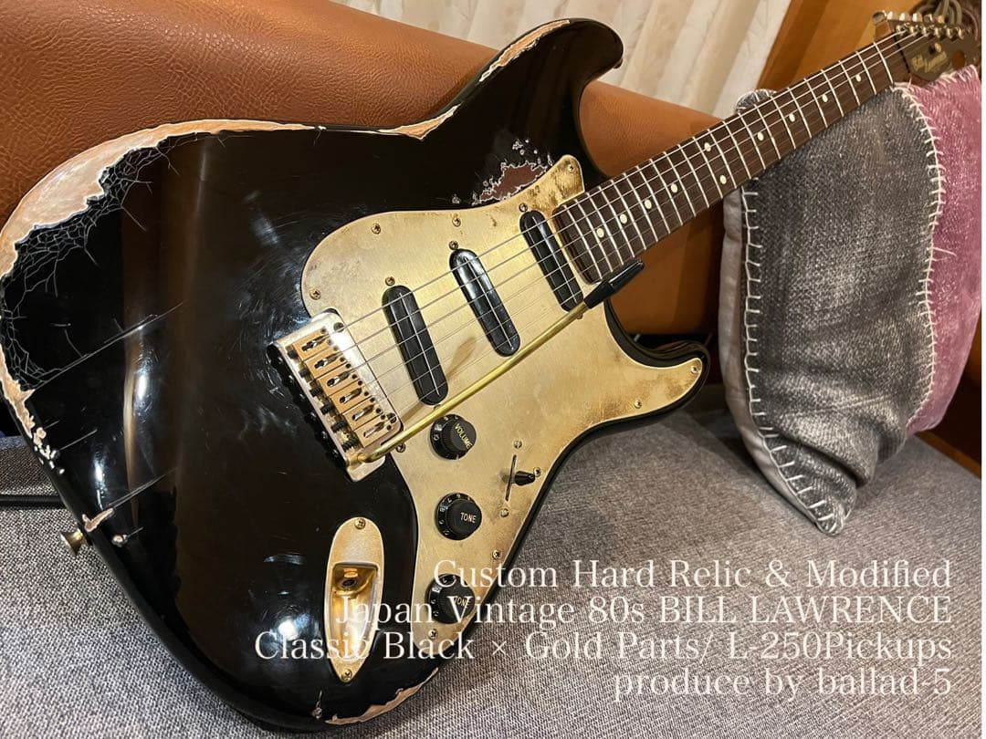 ギター jon journeyHardRelic80s Bill Lawrence