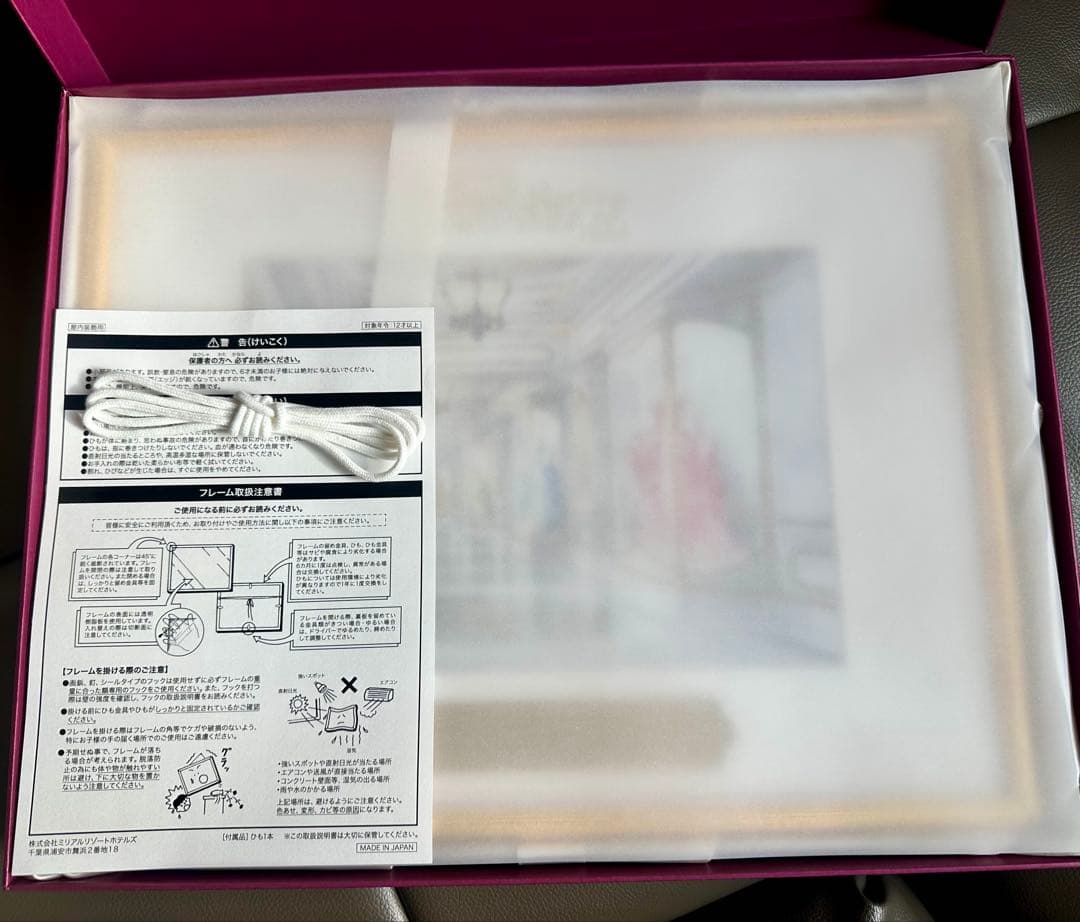 ファンタジースプリングスホテル　グランドシャトー　アートフレーム