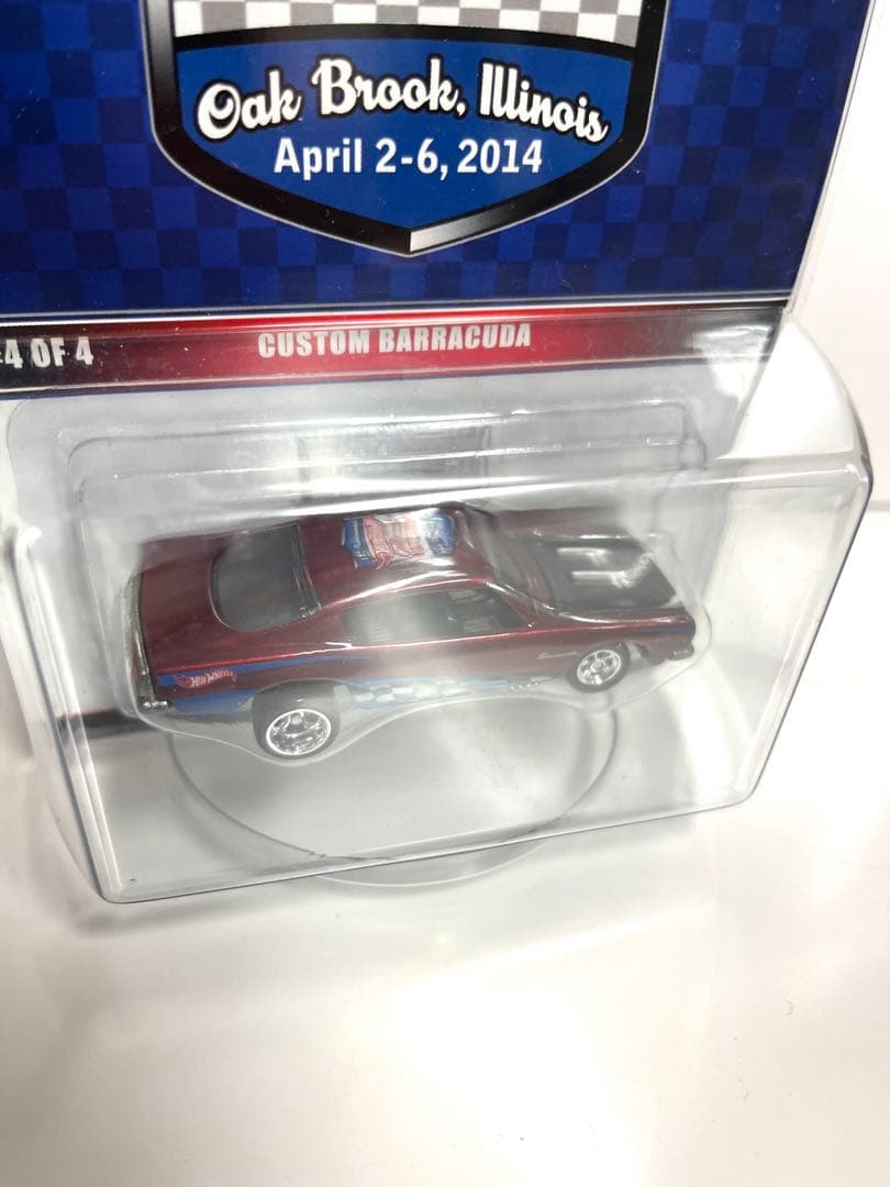 HW コレクターズナショナルズ　1200台限定チケットカー　カスタムバラクーダ