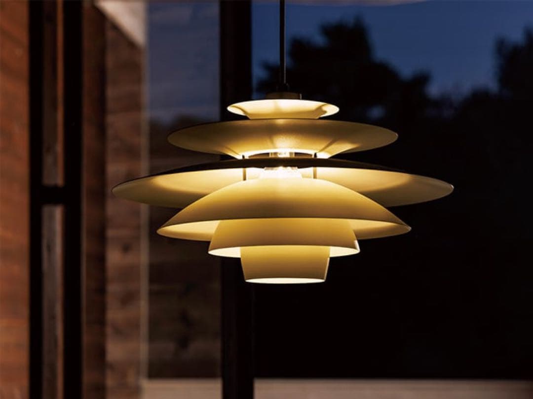 Norden ノルデン ペンダントライト ライトブラウン 多層構造