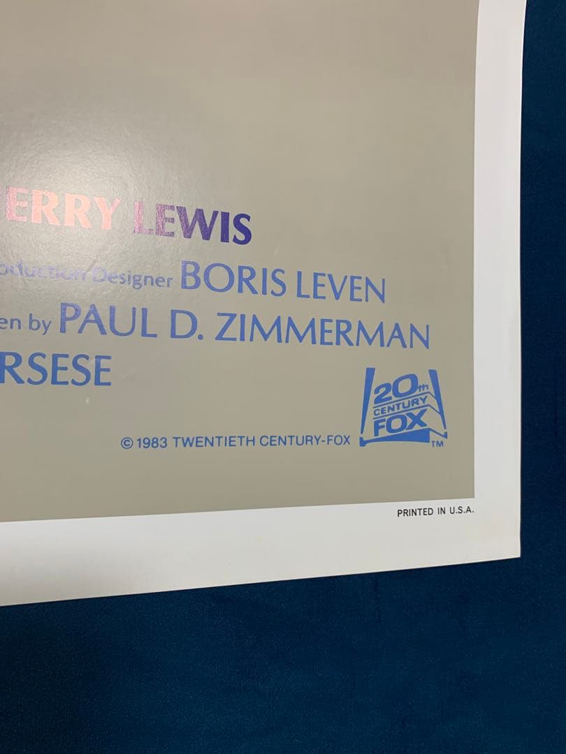 キング・オブ・コメディ　USオリジナル映画ポスター