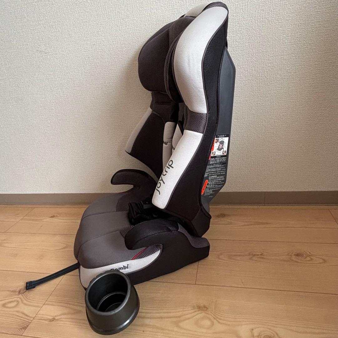 【超美品】コンビ ジョイトリップエアスルーエアー GCジュニアシート グレー