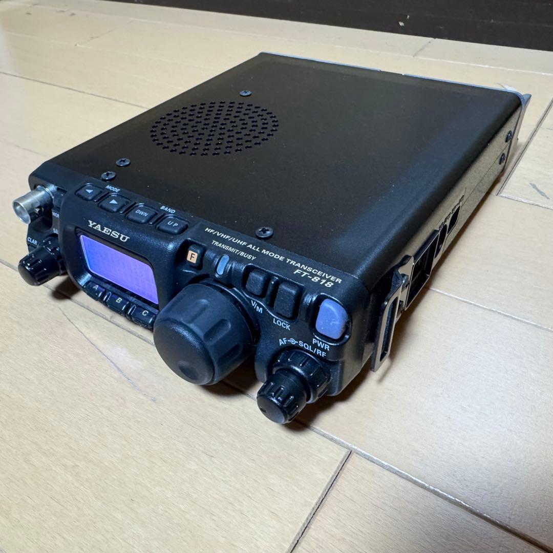 【レア】YAESU マルチバンドトランシーバー　FT-818ND