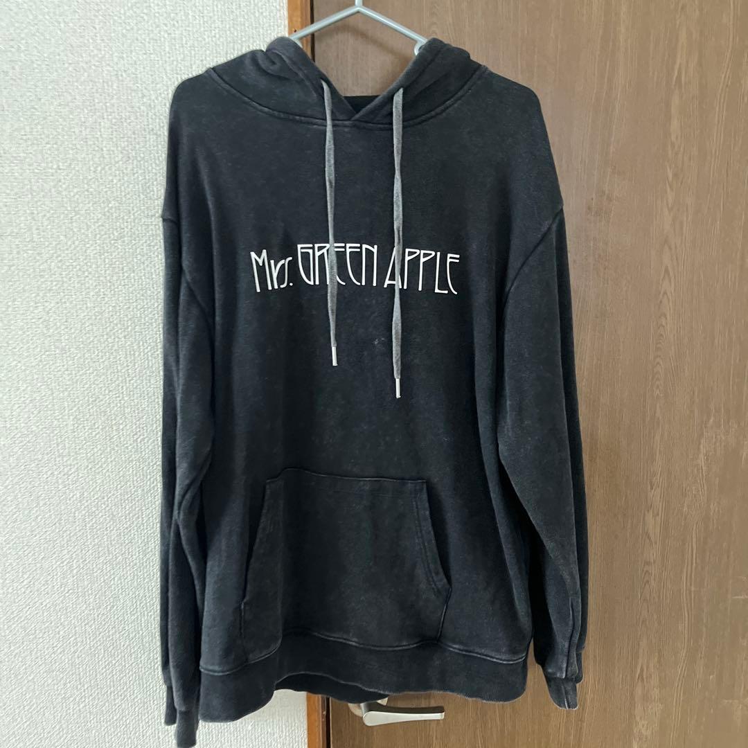 Mr. GREEN APPLE パーカー Lサイズ ブラック