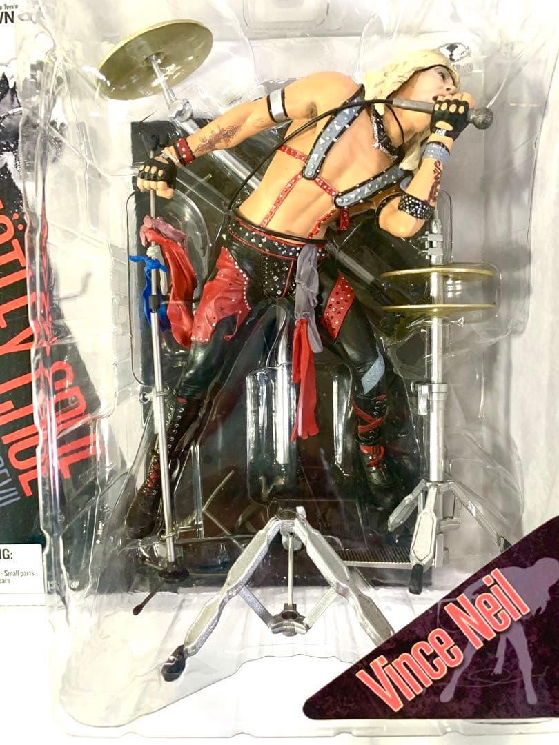 【全員揃い】【未使用】Motley Crue フィギュア　モトリークルー