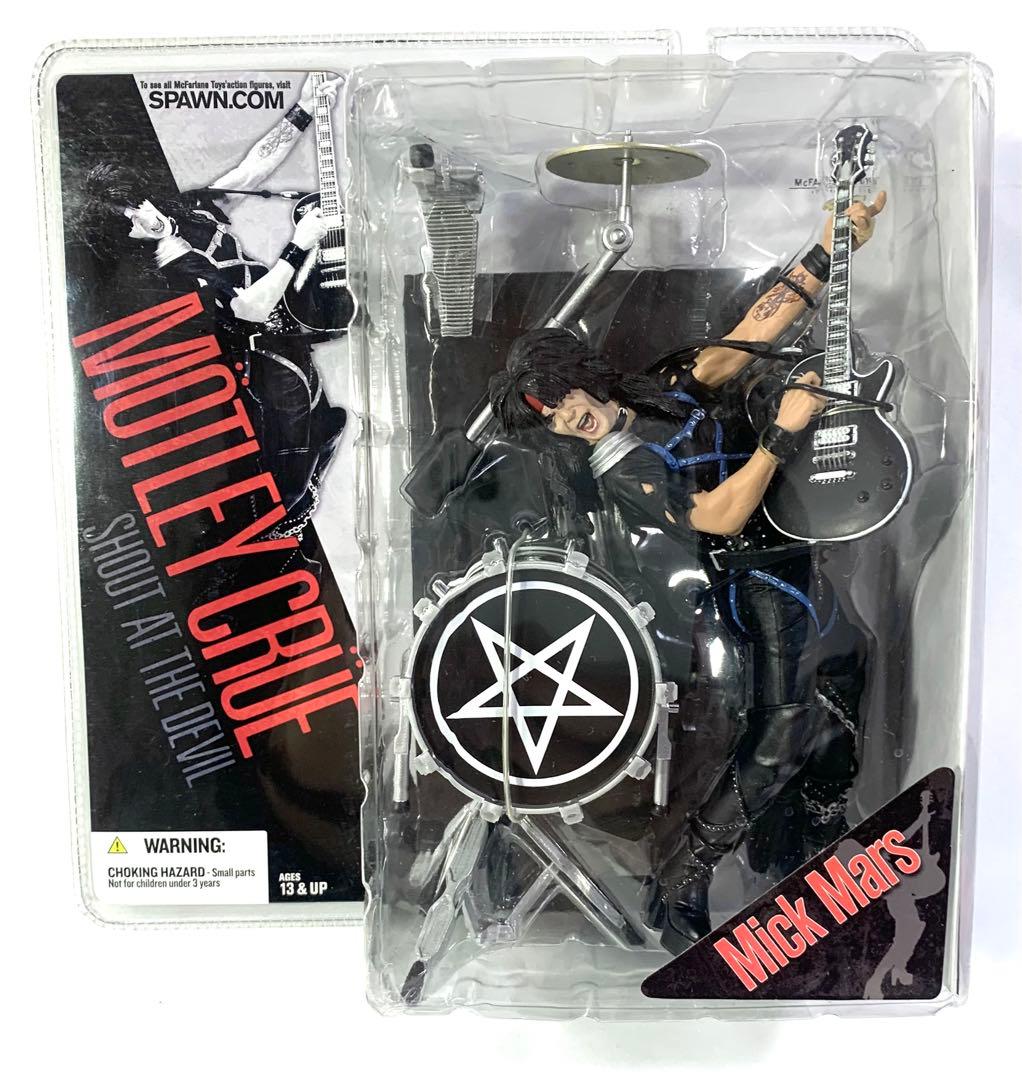 【全員揃い】【未使用】Motley Crue フィギュア　モトリークルー