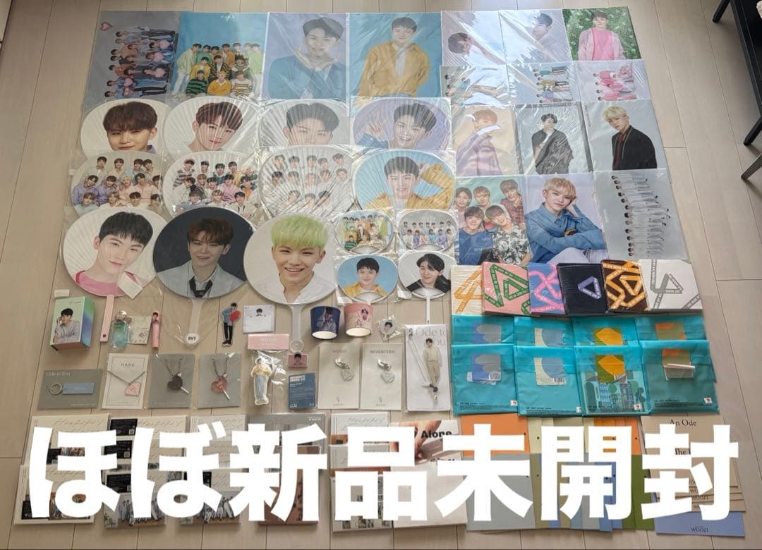 SEVENTEEN ウジ うちわ グッズ セット hmv アクスタ キーホルダー