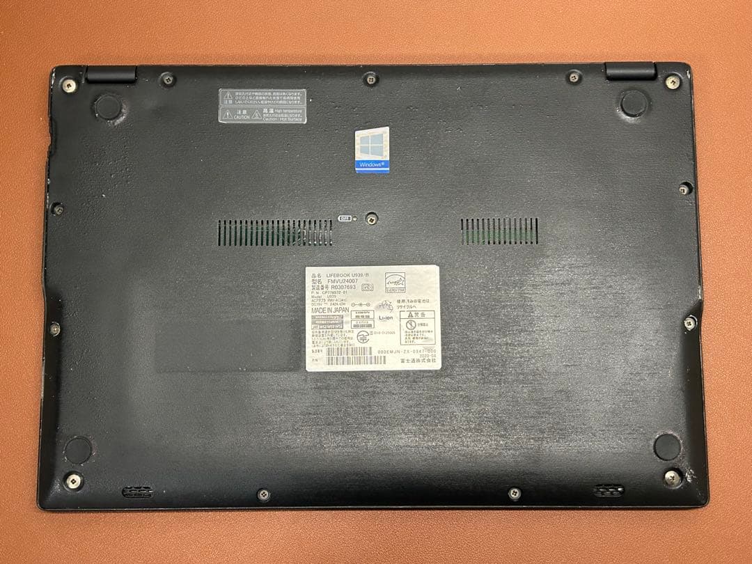 LIFEBOOK U939 i5-8365U FHD 8G 顔認証 256GB