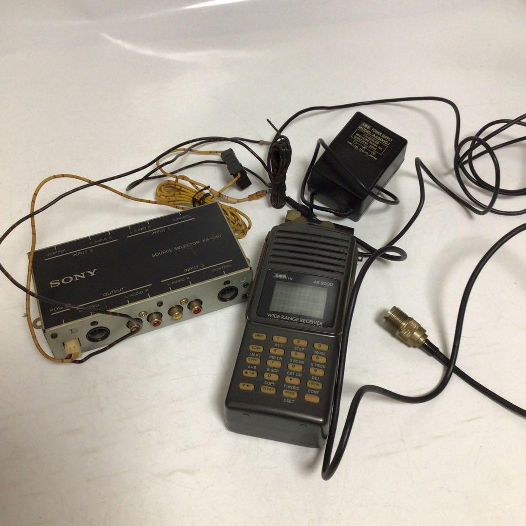 名機　最終06シリアル SONY AOR AR8000 XA-C30 受信機