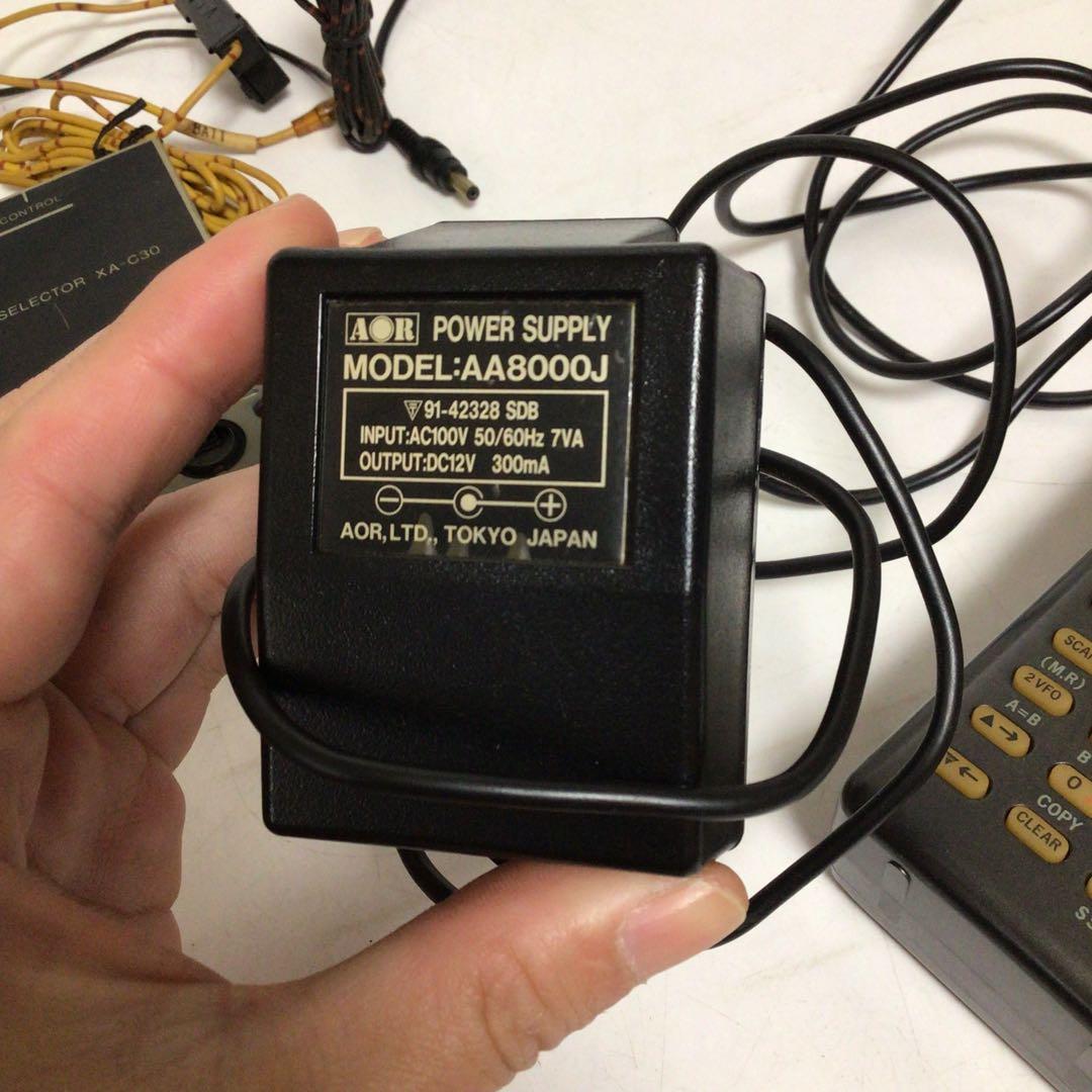 名機　最終06シリアル SONY AOR AR8000 XA-C30 受信機