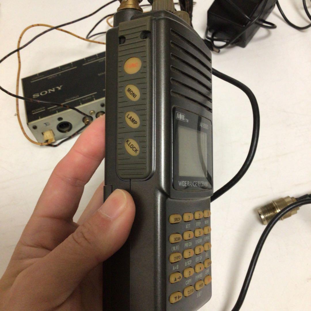 名機　最終06シリアル SONY AOR AR8000 XA-C30 受信機