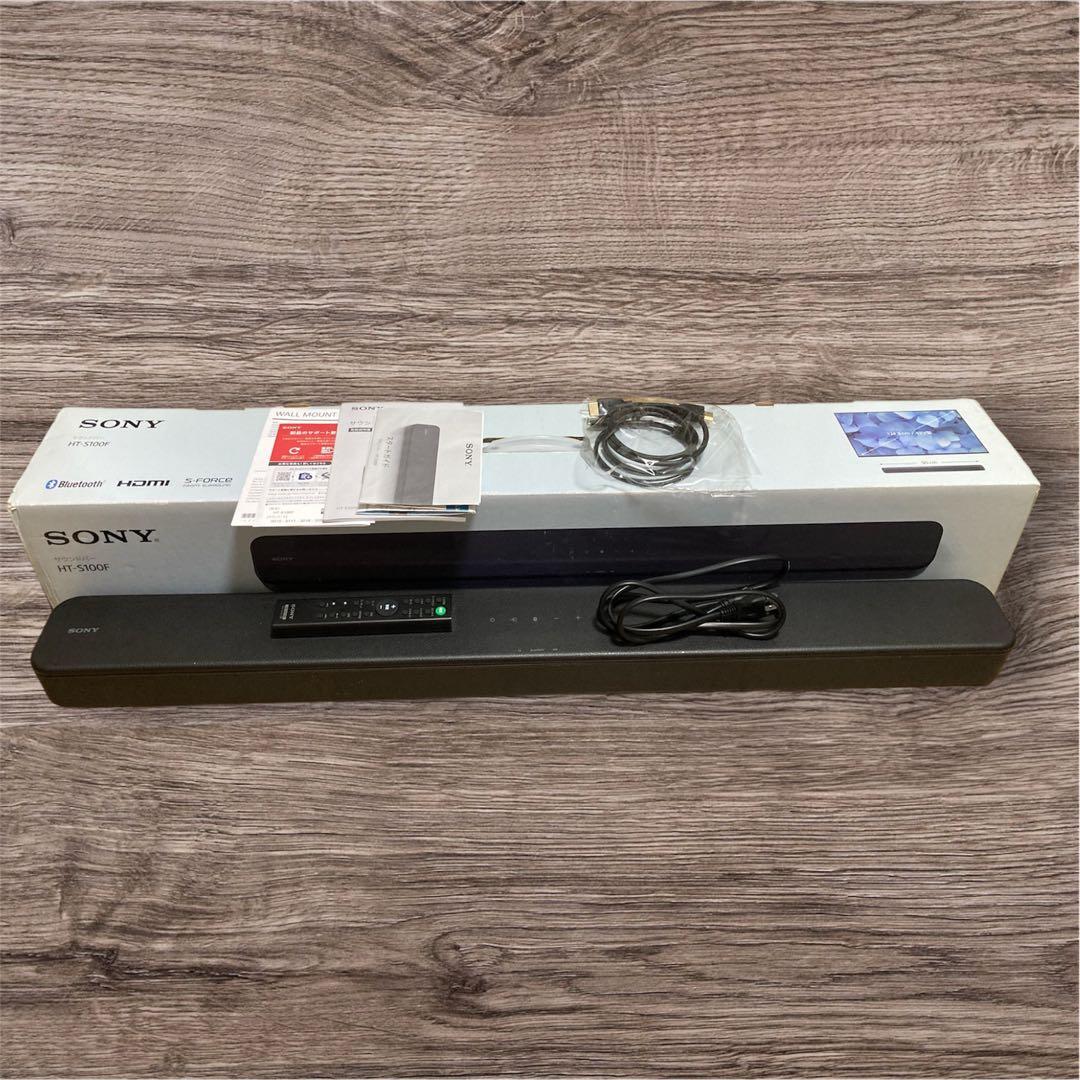 SONYソニーBluetooth対応サウンドバー HT-S100F 2021年製