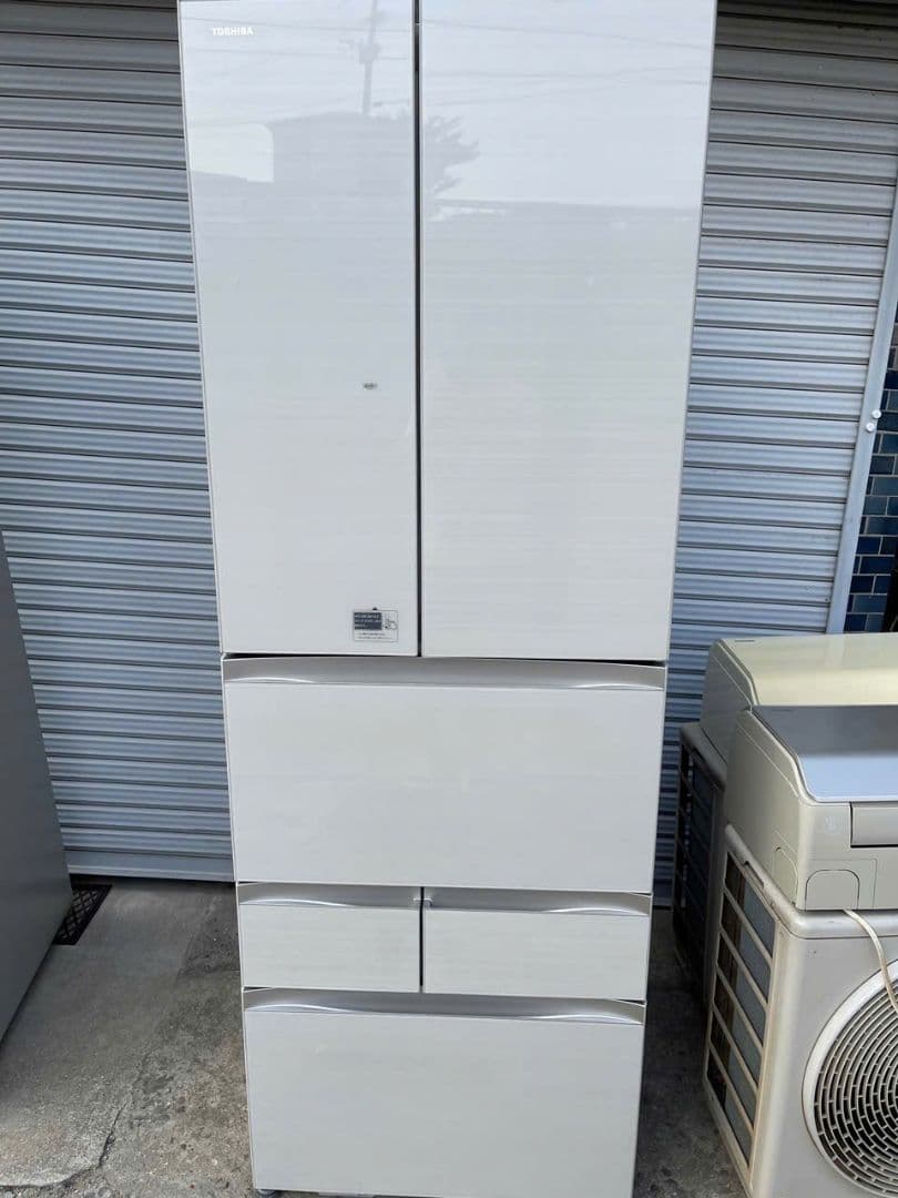【極美品】大型冷凍冷蔵庫　東芝GR-H460FV 458L 2015年製