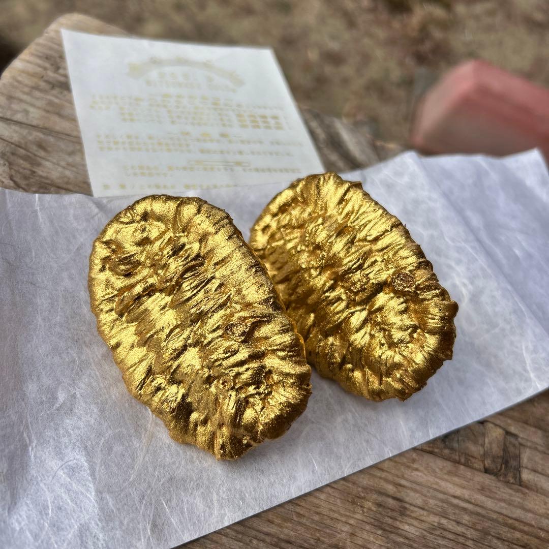 木箱入金のわらじ(純金箔)999.9 縁起物 純金 商売繁盛 学業向上 置物