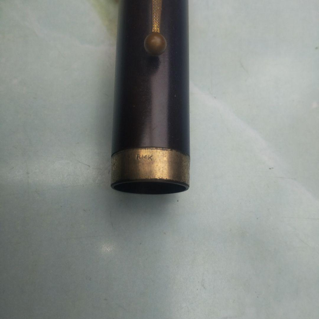 レトロ万年筆 K14のペン先[FUJI]の刻印有り