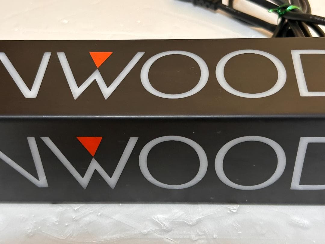 当時物　KENWOOD 　店頭ディスプレイライト　　現状