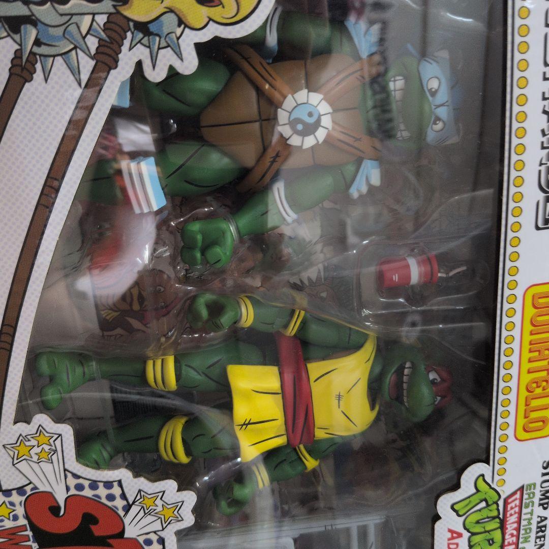 【LA正規品】 タートルズフィギュア “STUMP WRESTLING”