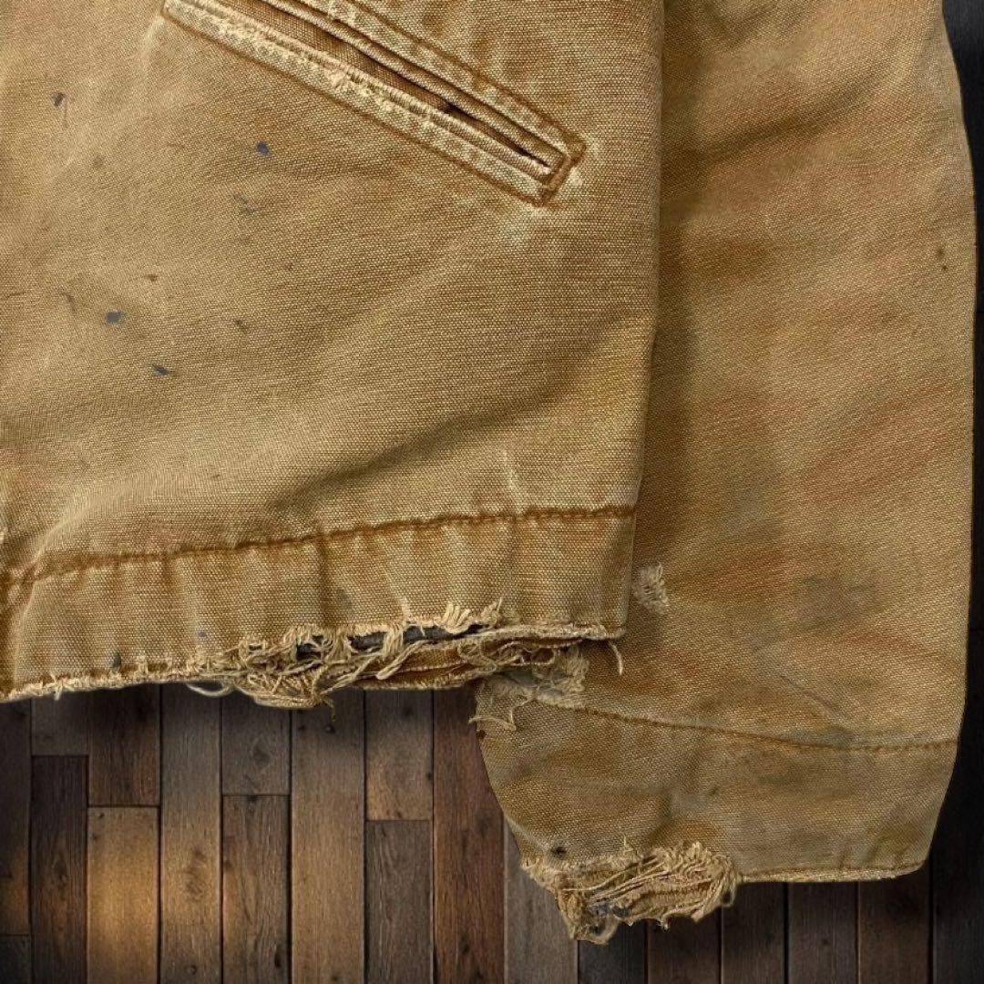 古*○様 Carhartt カーハート ダック ダメージ デトロイトジャケット