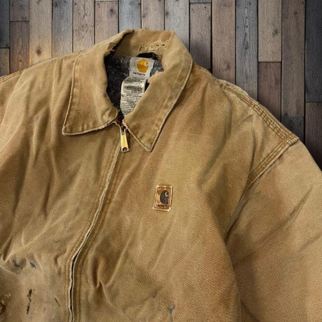 古*○様 Carhartt カーハート ダック ダメージ デトロイトジャケット