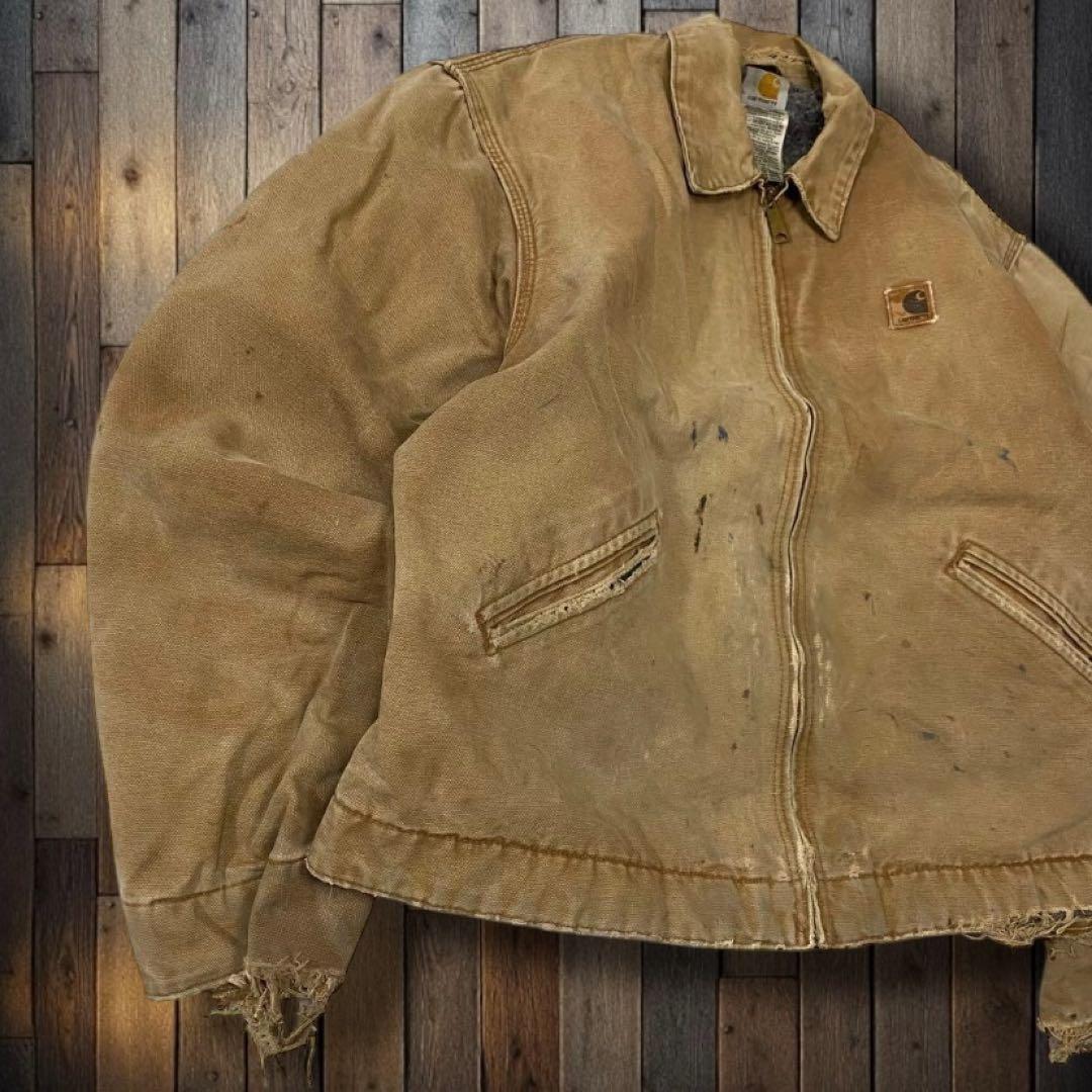 古*○様 Carhartt カーハート ダック ダメージ デトロイトジャケット