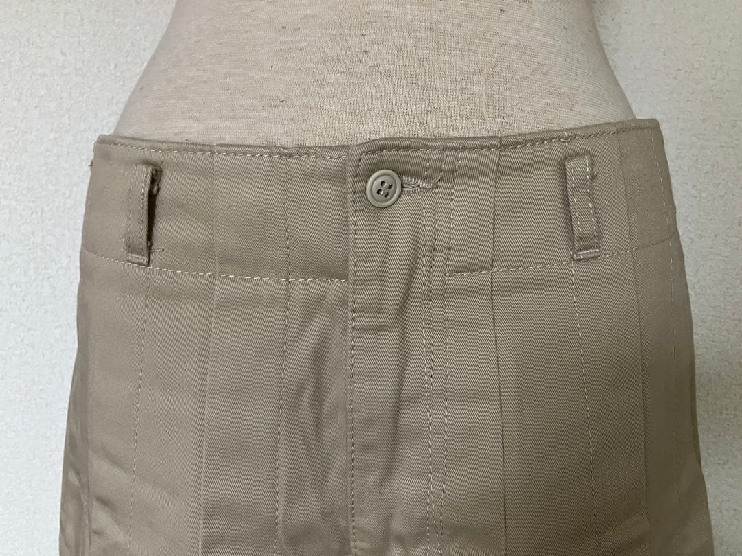 コムデギャルソンコムデギャルソン　プリーツ加工ガウチョパンツ 綿100%