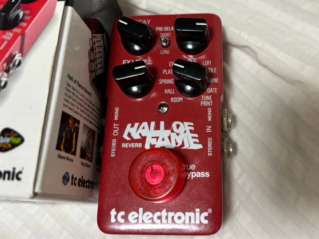 ギター tc electronic Hall of fame reverb