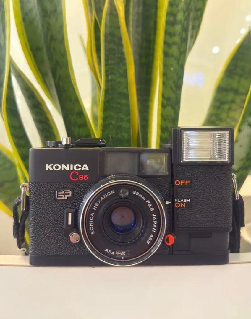 【超 美 品！】KONICA C35 EF フィルムカメラ
