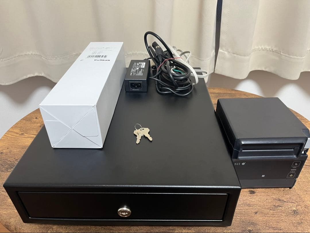 あはな　セイコーインスツル　サーマルプリンタ　ドロアーセット　ロール紙付き