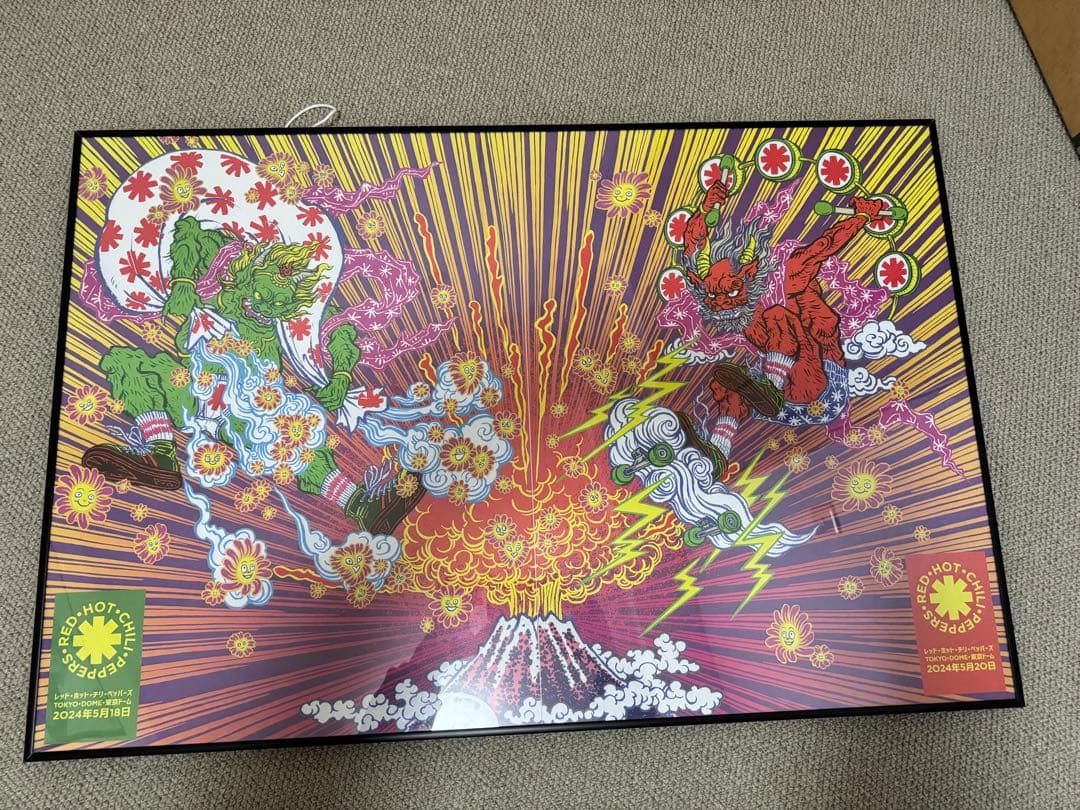 RED HOT CHILI PEPPERS レッチリ　リトグラフ　2枚セット