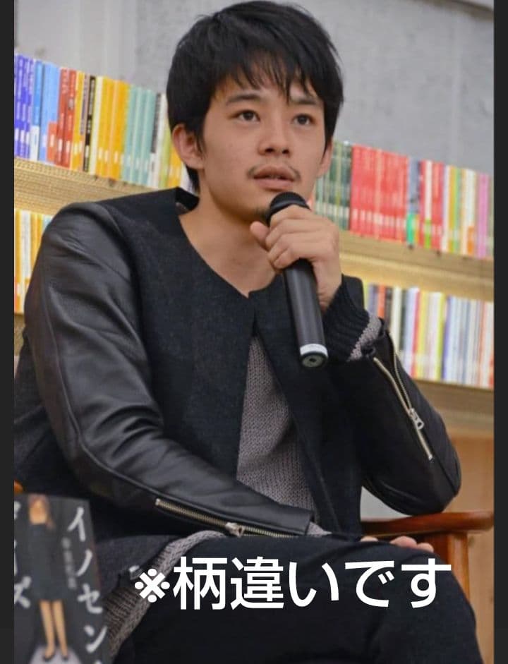 sunsea　メルトンウール　レザー　ジャケット