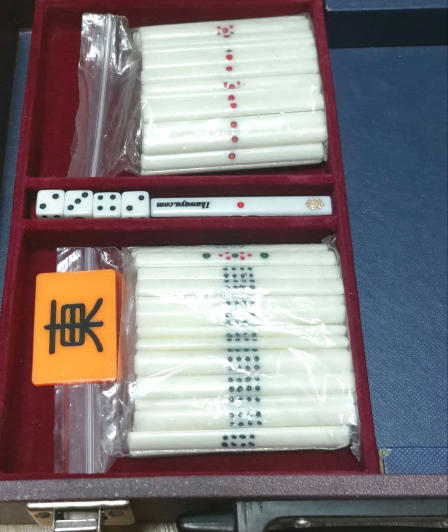 ★新品未使用★青バージョン★ 東方麻雀牌「極東」〜Far east〜