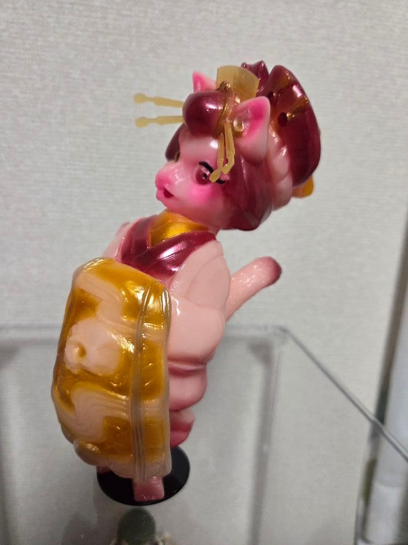 ま*ー様 地獄太夫 物ノ怪少女 化猫遊女 ヒカリトイズ ソフビ