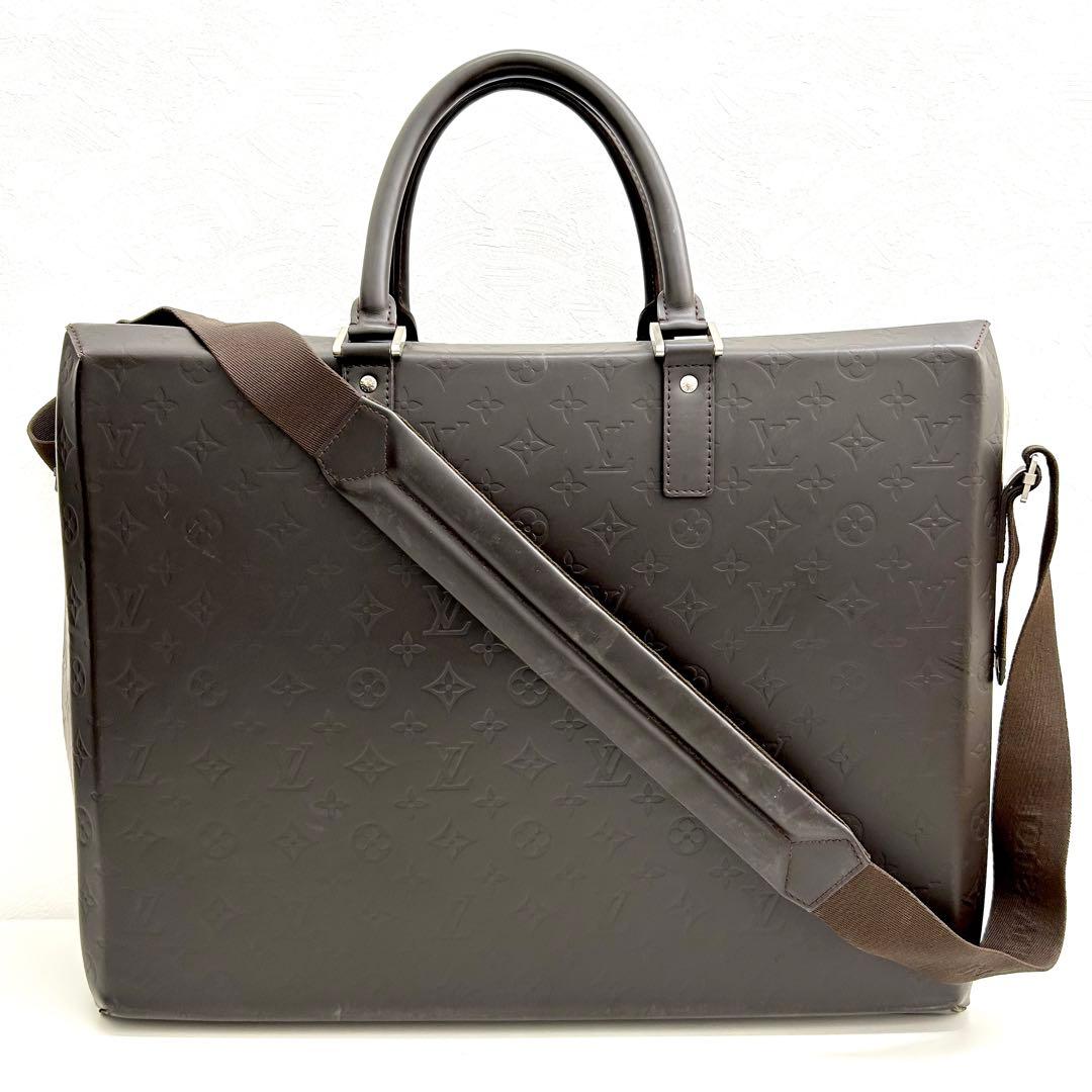 【極上美品】ルイヴィトン モノグラム リッキー グラセ ビジネス 旅行 大容量◎