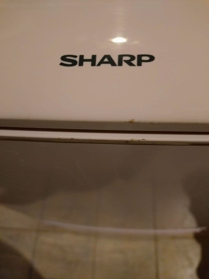 【ランタナ】SHARP ピンク冷蔵庫 ガラス棚3段
