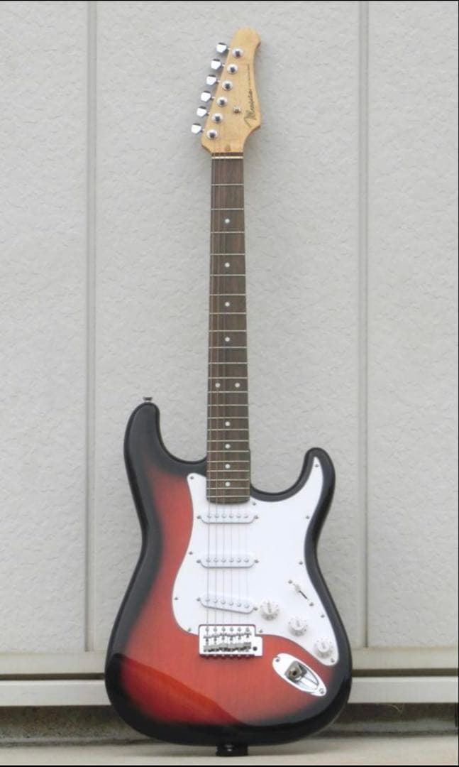 エレキギター サンバースト 21フレット