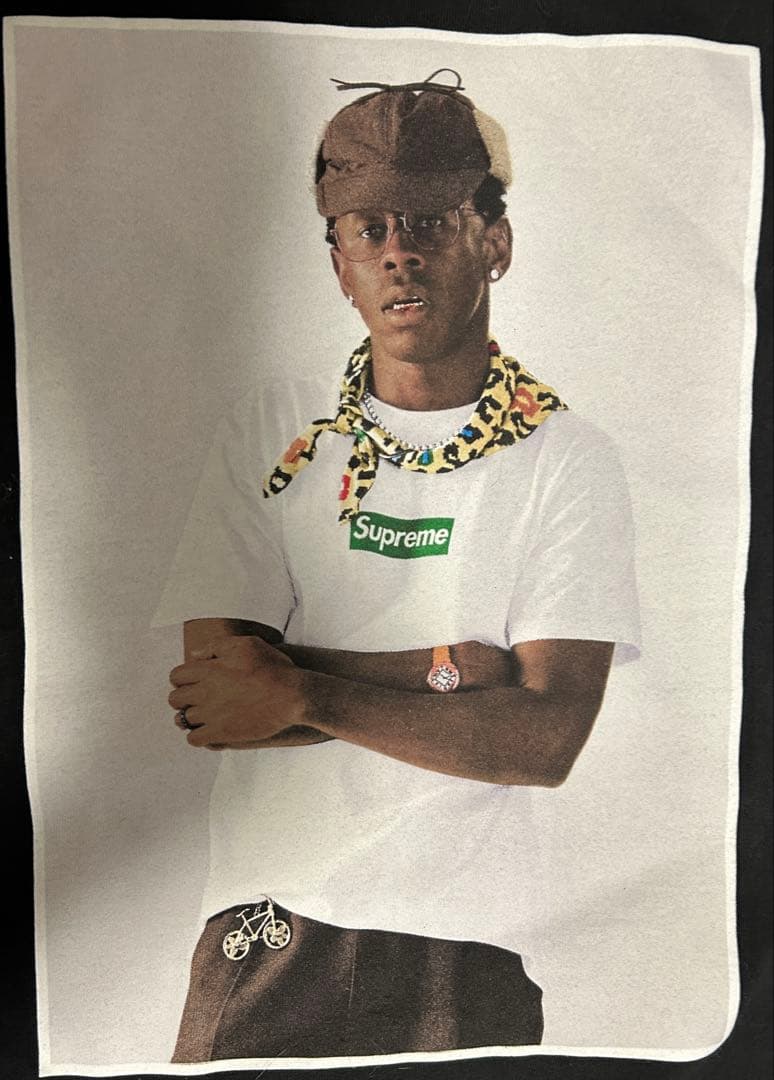 Supreme×tylerthecreater コラボtシャツ　ブラック