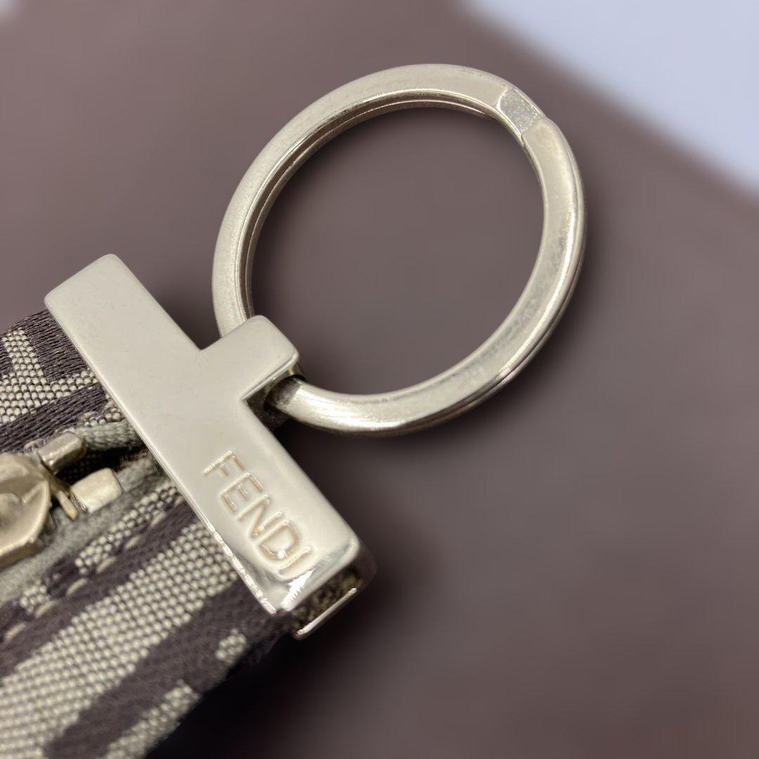 【超美品】FENDI ケース ブラウン・ゴールド