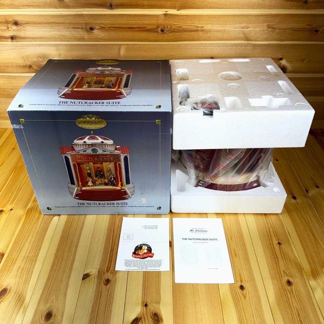 希少 新品 ミスタークリスマス くるみ割り人形 劇場 バレエ オルゴール 雑貨