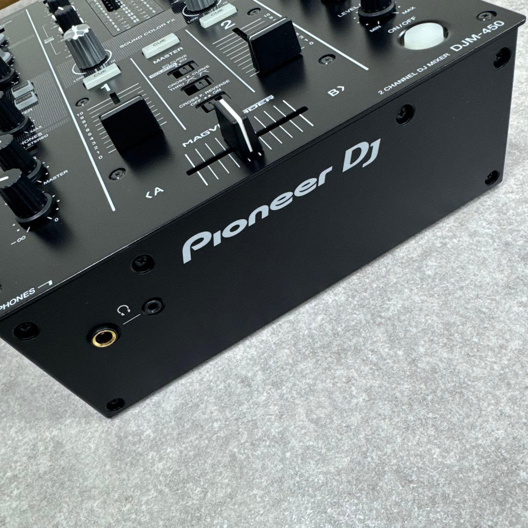 【美品】 Pioneer DJ DJM-450 DJミキサー 18年製
