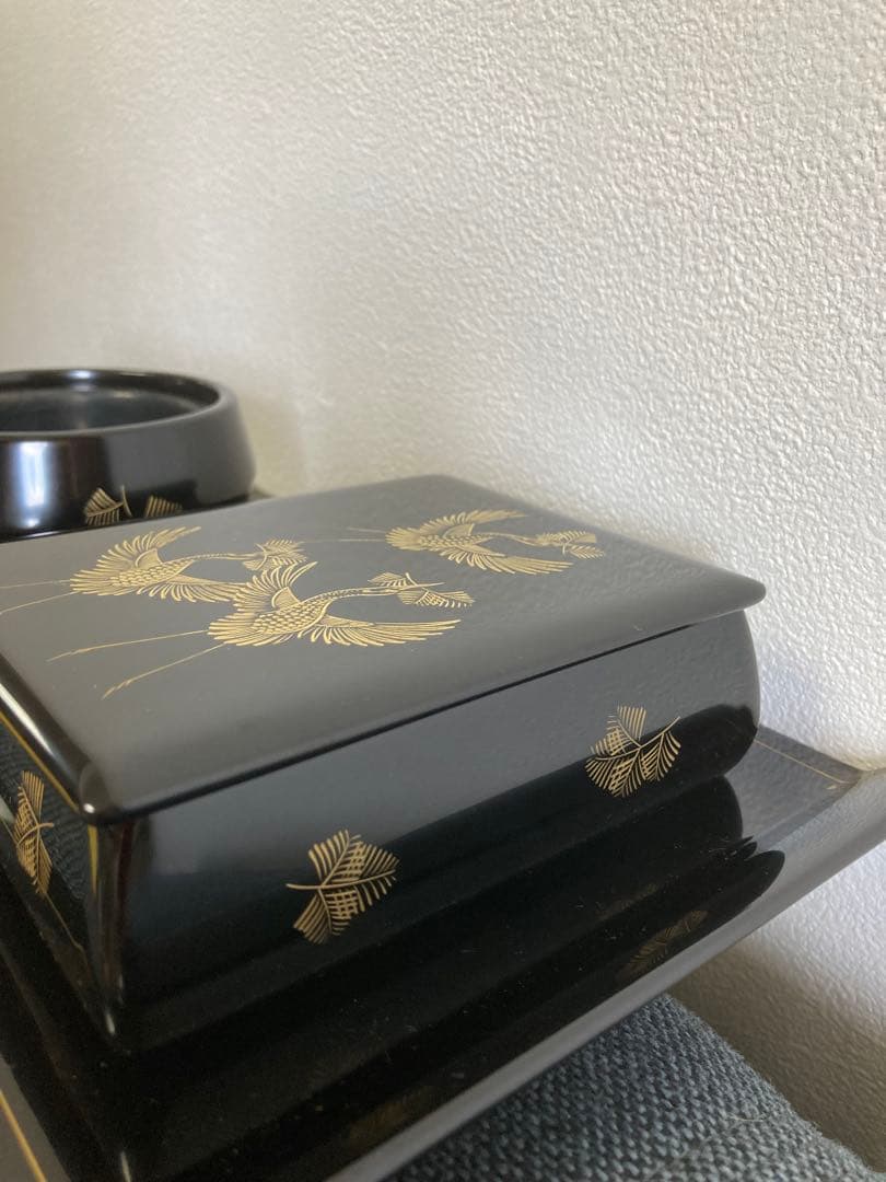 煙草盆　輪島塗　未使用品