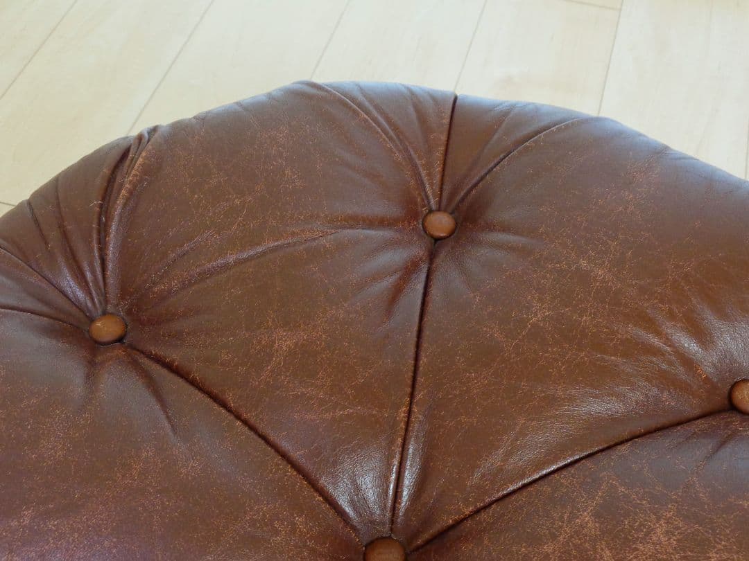 maruni マルニ ベルサイユ 本革 スツール オットマン チェア