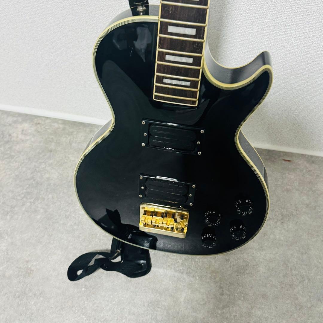 GrassRoots エレキギター レスポールタイプ ピックガードなし ケース付