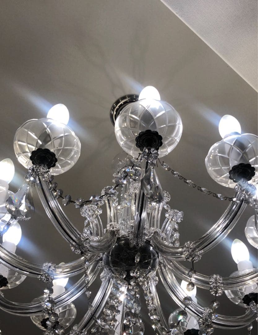 定価40万♡大塚家具購入クリスタル シャンデリア ARL-2930N/10CR