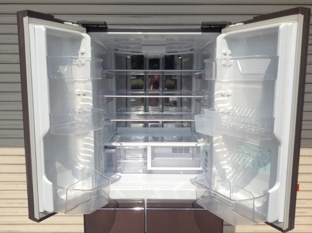 SHARP 冷蔵庫 SJ-GS43C-T 430L 2017年製 分解洗浄済み