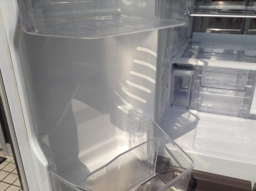 SHARP 冷蔵庫 SJ-GS43C-T 430L 2017年製 分解洗浄済み