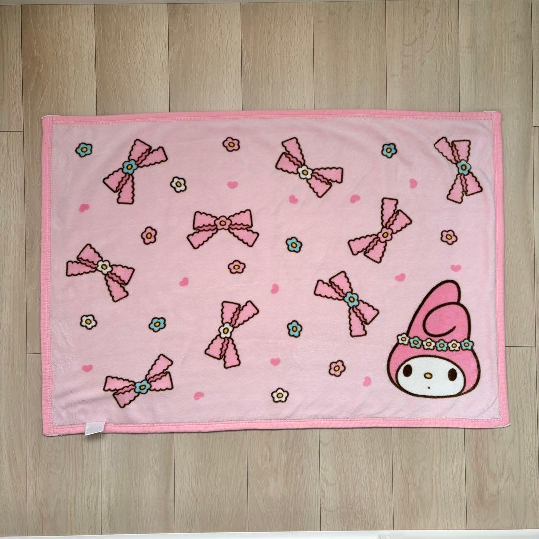 マイメロディ マイスウィートピアノ　フリースブランケット