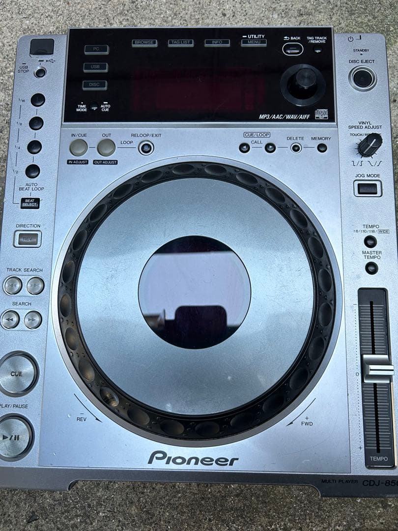 Pioneer CDJ-850 シルバー 完動品